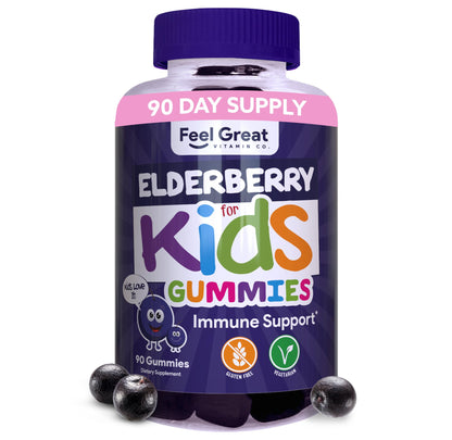 Feel Great Vitamin Co. Complete DHA Gummies for Kids | with Omega 3 6 9 + DHA, Vitamin C | Supports Healthy Brain Function, Vision & Heart Health | Gluten Free, Vegetarian | 60 Gummies Nirvana Guru