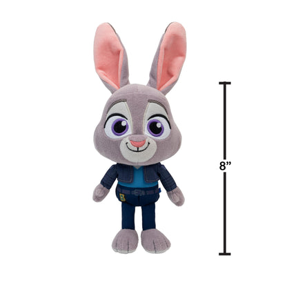 Disney’s Zootopia 2 8” Plush Judy Hopps - Stuffed Animal Movie Toys for Kids and Collectors - Suitable for Ages 3+