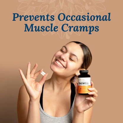 Live Conscious Magwell Magnesium Zinc & Vitamin D3 - Magnesium Glycinate, Malate, & Citrate - Triple Supplement for Women & Men - for Sleep, Bone, Heart, Immune Support - 120 Caps Nirvana Guru