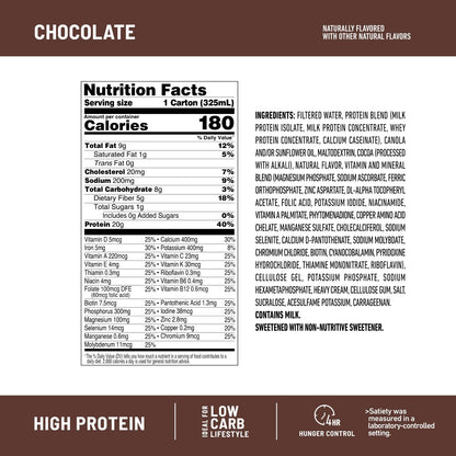 SlimFast Protein Shake with Caffeine, Caramel Macchiato- 20g Protein, Meal Replacement Shakes, High Protein with Low Carb and Low Sugar, 24 Vitamins and Minerals, 12 Count (Pack of 1)