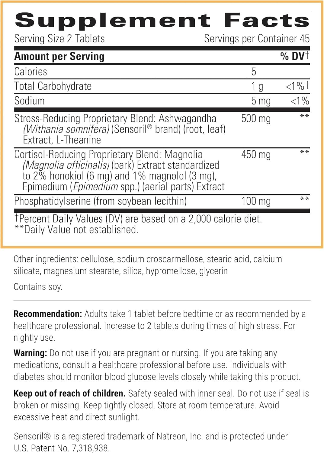 Integrative Therapeutics - Cortisol Manager - Supplement with Ashwagandha and L-Theanine - Supports Relaxation & Calm* - 90 Tablets - Nirvana Guru