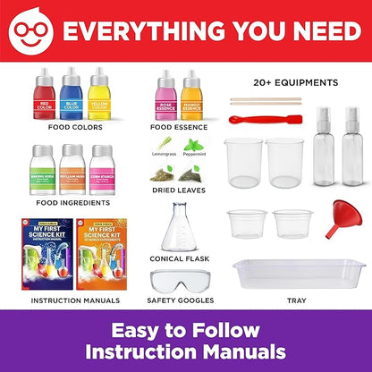 Doctor Jupiter My First Science Kit for Kids Ages 4-5-6-7-8 | Birthday Gift Ideas for 4+ Year Old Boys & Girls | Toy Stem Kit with 100+ Experiments | Learning & Educational Projects Nirvana Guru