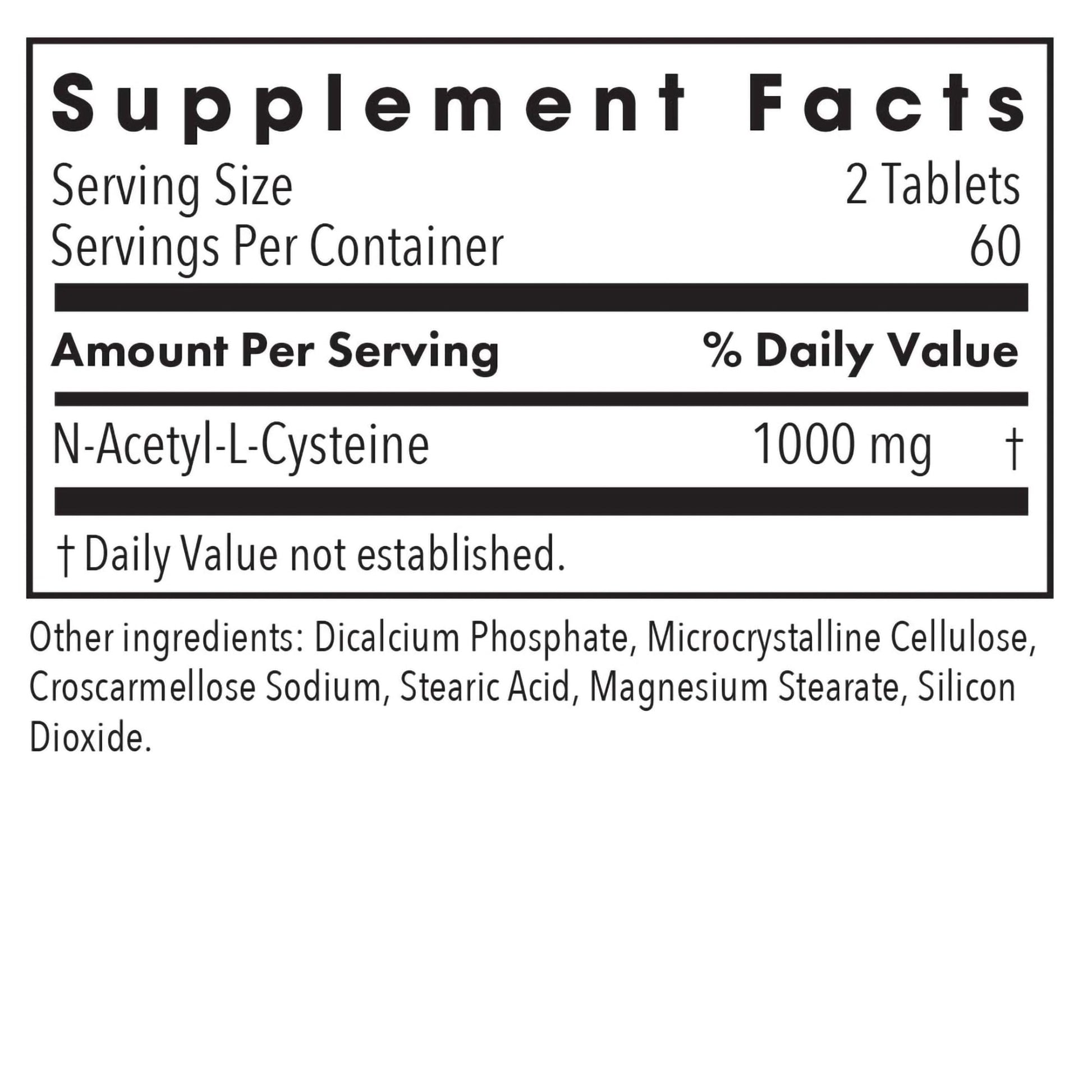 Allergy Research Group NAC Supplement - N-Acetyl-L-Cysteine, Glutathione Precursor, Supports Immune Function, Healthy Mucus Clearance, Free Form Amino Acid, Hypoallergenic - 120 Count Nirvana Guru