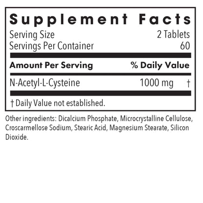 Allergy Research Group NAC Supplement - N-Acetyl-L-Cysteine, Glutathione Precursor, Supports Immune Function, Healthy Mucus Clearance, Free Form Amino Acid, Hypoallergenic - 120 Count Nirvana Guru
