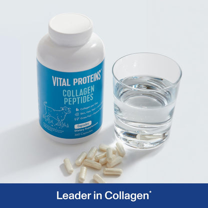 Vital Proteins Collagen Peptides Capsules for Women, Collagen Supplement 360 Capsules - Nirvana Guru
