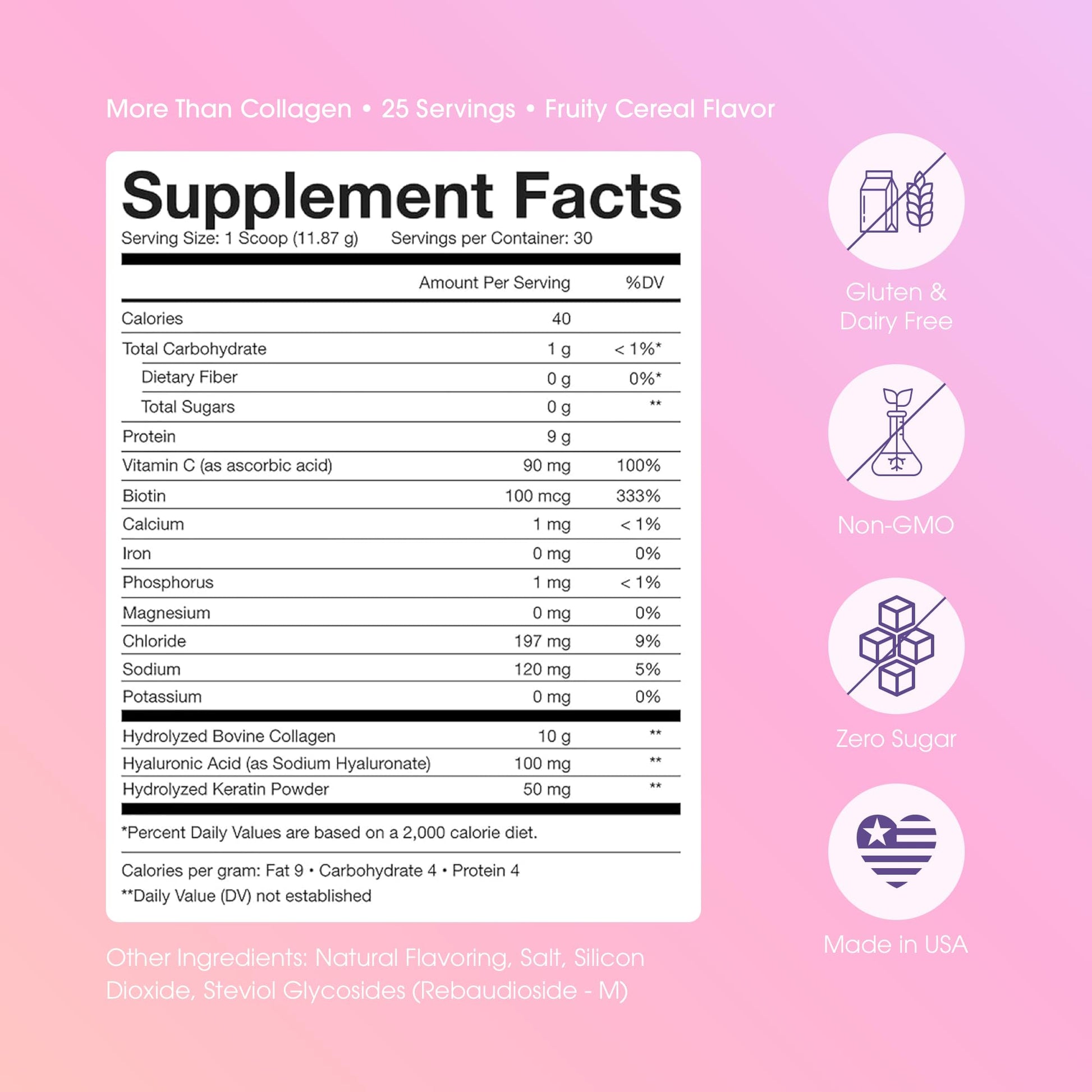 Obvi More Than Collagen Powder | Supports Healthy Hair, Skin, Nails, Joints, Gut | Grass-Fed Multi Collagen Supplement with Hyaluronic Acid, Biotin, Keratin | Cocoa Cereal, 30 Servings - Nirvana Guru