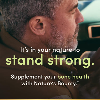 Nature's Bounty Calcium 1200 mg with Vitamin D3 - Bone Health Softgels, Calcium and Vitamin D Supplement, 120 ct (Pack of 1)