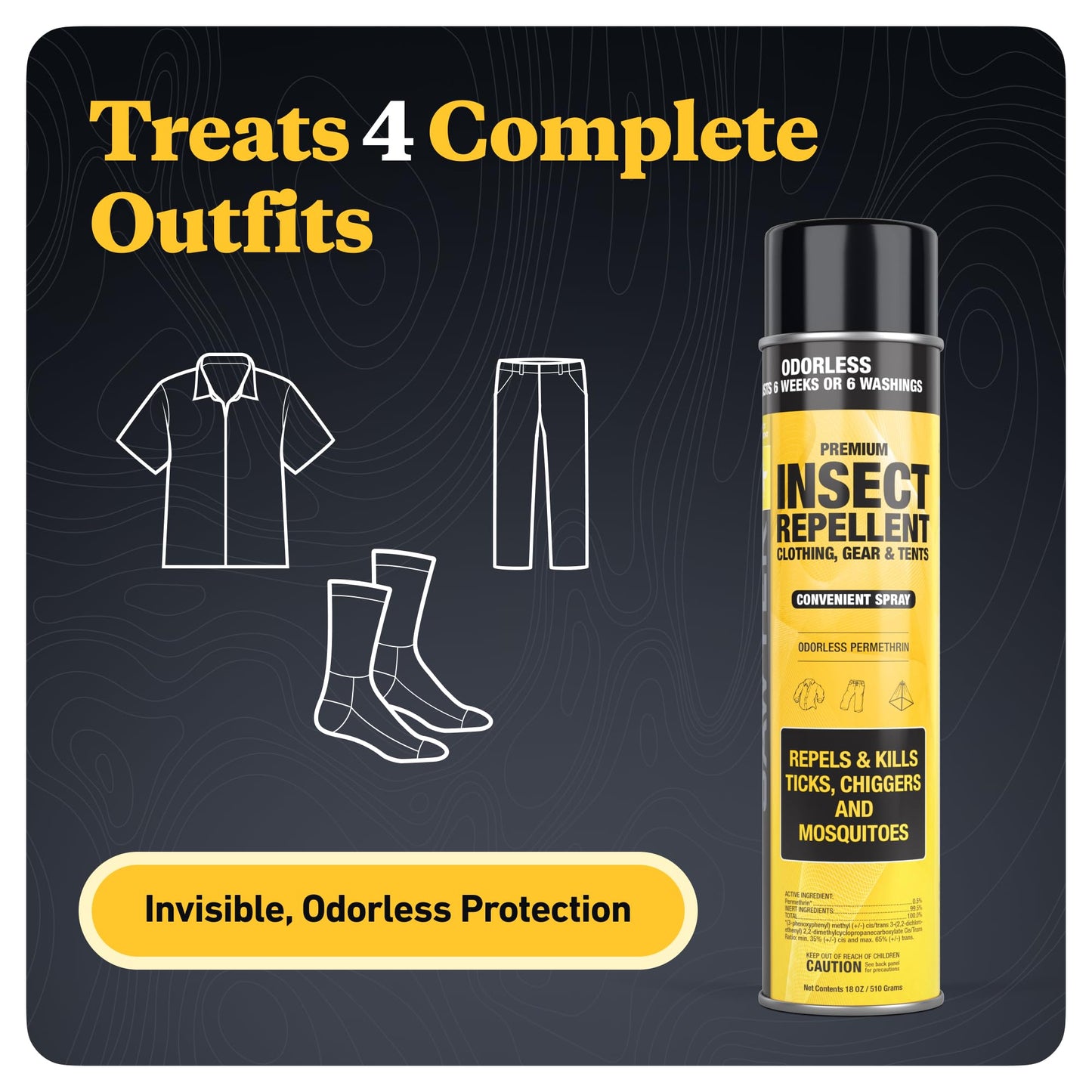 Sawyer Products Premium Permethrin Insect Repellent for Clothing, Gear & Tents