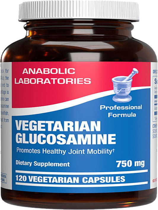 Vegan Glucosamine Joint Health Supplement - Soft Tissue Cartilage Tendon and Ligament Supplement for Enhanced Mobility Comfort & Flexibility - Non-GMO Shellfish Free & Made in The USA - 120 Servings Nirvana Guru