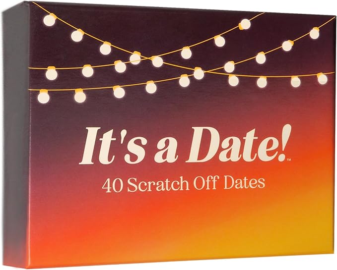 It's a Date!, 40 Fun and Romantic Scratch Off Date Night Ideas for Him, Her, Girlfriend, Boyfriend, Wife, Husband & Couples, for Men for Women nirvanaguru