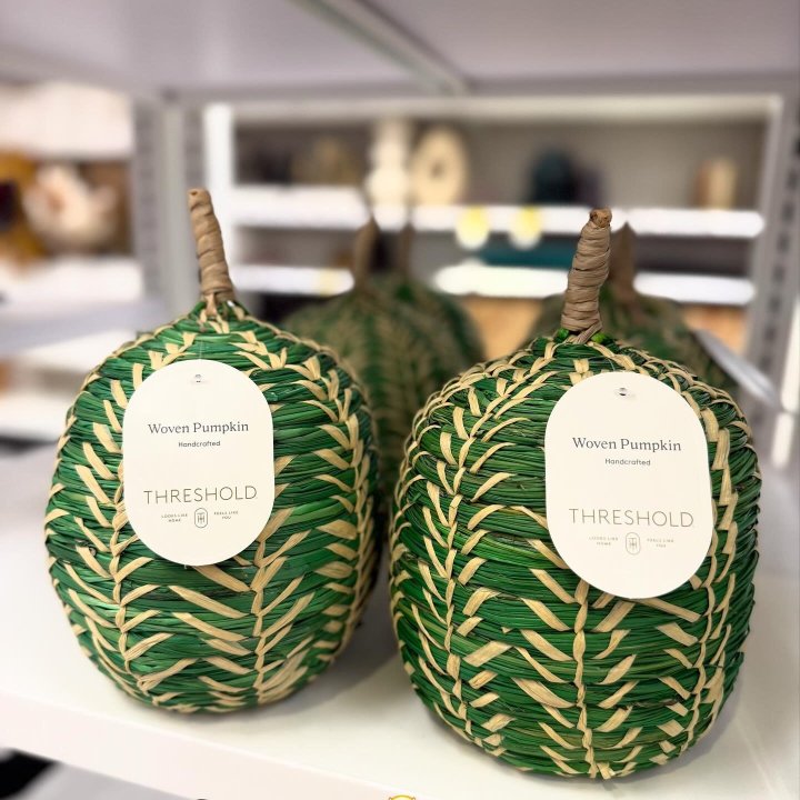Patterned Woven Pumpkin Green - Threshold™ nirvanaguru