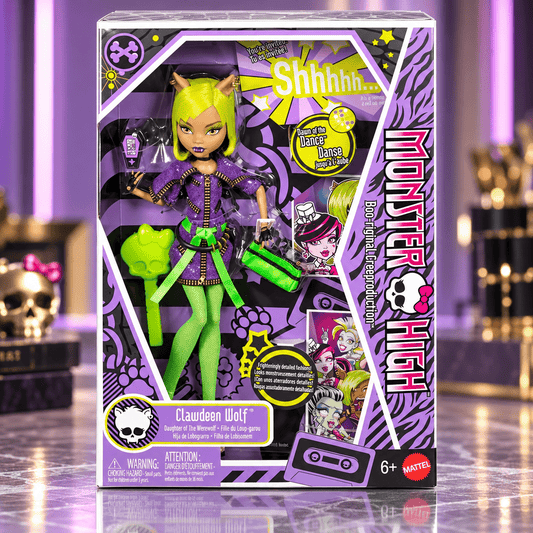 Monster High Dawn of the Dance Clawdeen Wolf Reproduction Doll