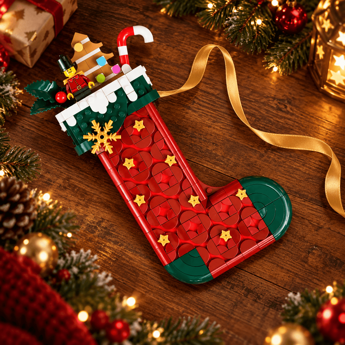 LEGO Christmas Stocking Hanging Decoration 40958