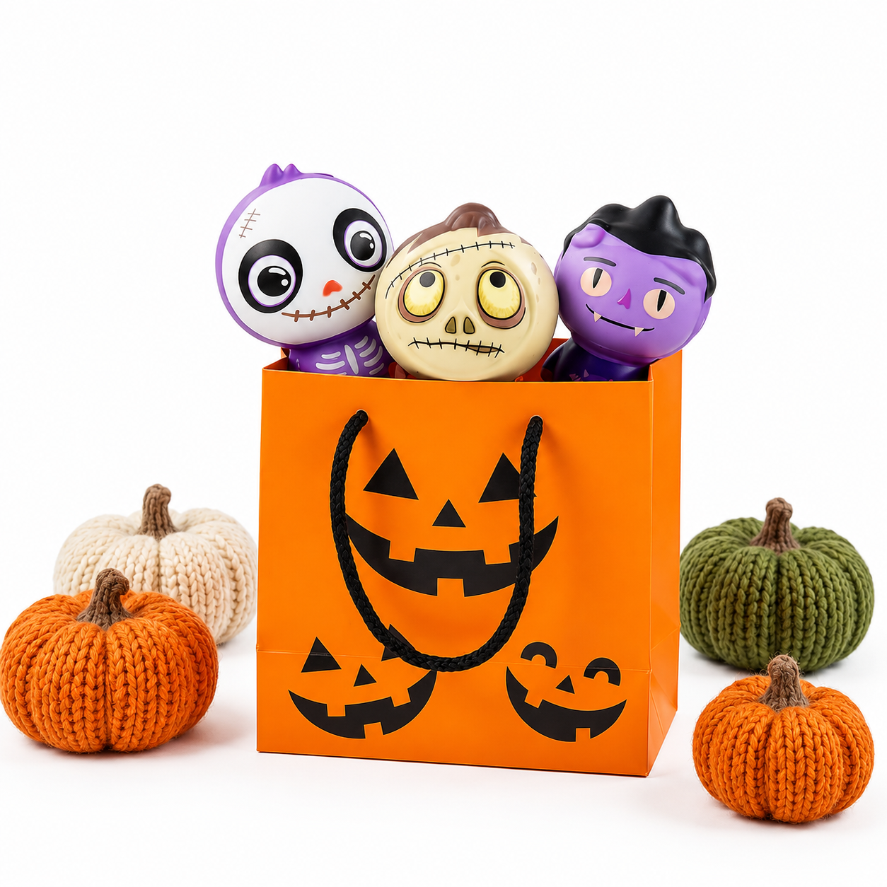6 Pack Halloween Squishies Toys Slow Rising Squishy Squeeze Toys Nirvana Guru
