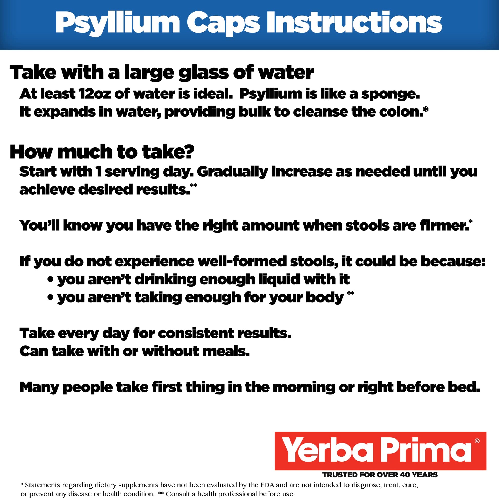 Yerba Prima Psyllium Husks Veg Caps, 400 Capsules (625mg) - Vegan, Non-GMO, Gluten Free, Colon Cleanser, Daily Fiber Supplement for Gut Health & Regularity - Nirvana Guru