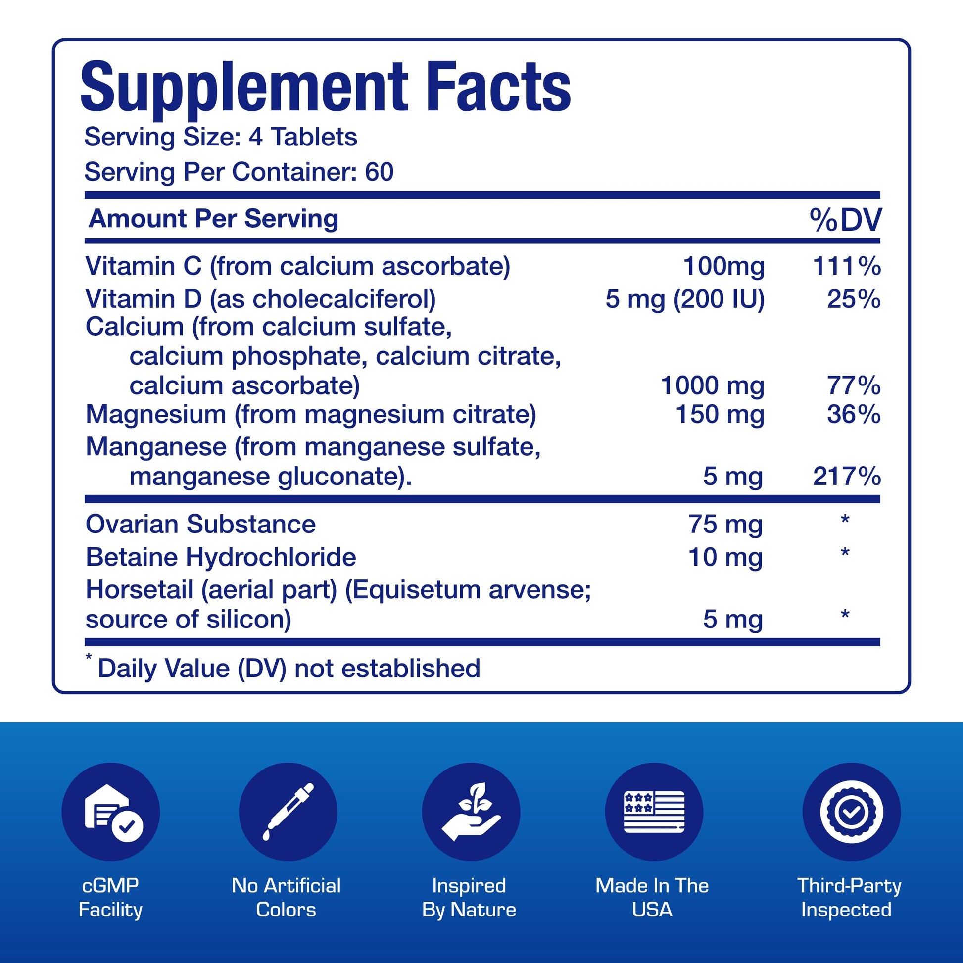 Osteo-Plex Bone Health Supplement for Women - Clinical Formula Bone Strength Supplement with Magnesium Calcium Vitamin D3 & Trace Minerals Complex - Easy to Swallow Gentle Tablets - 240 Count Nirvana Guru