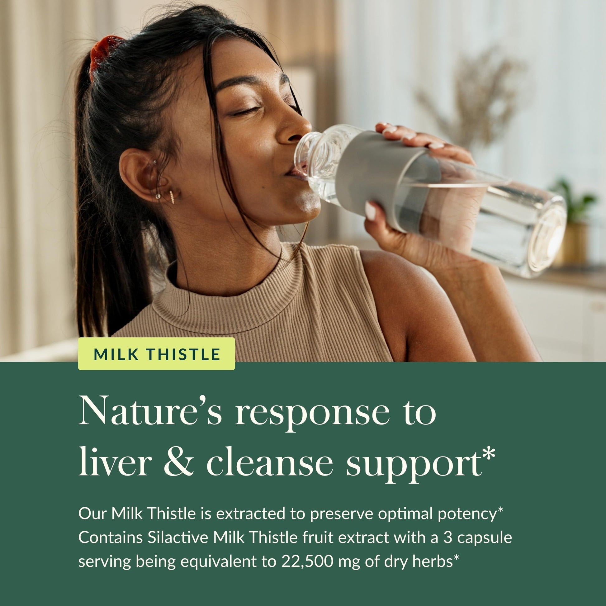 Gaia Herbs Milk Thistle - Liver Supplement & Cleanse Support for Maintaining Healthy Liver Function* - 60 Vegan Capsules (20-Day Supply) - Nirvana Guru