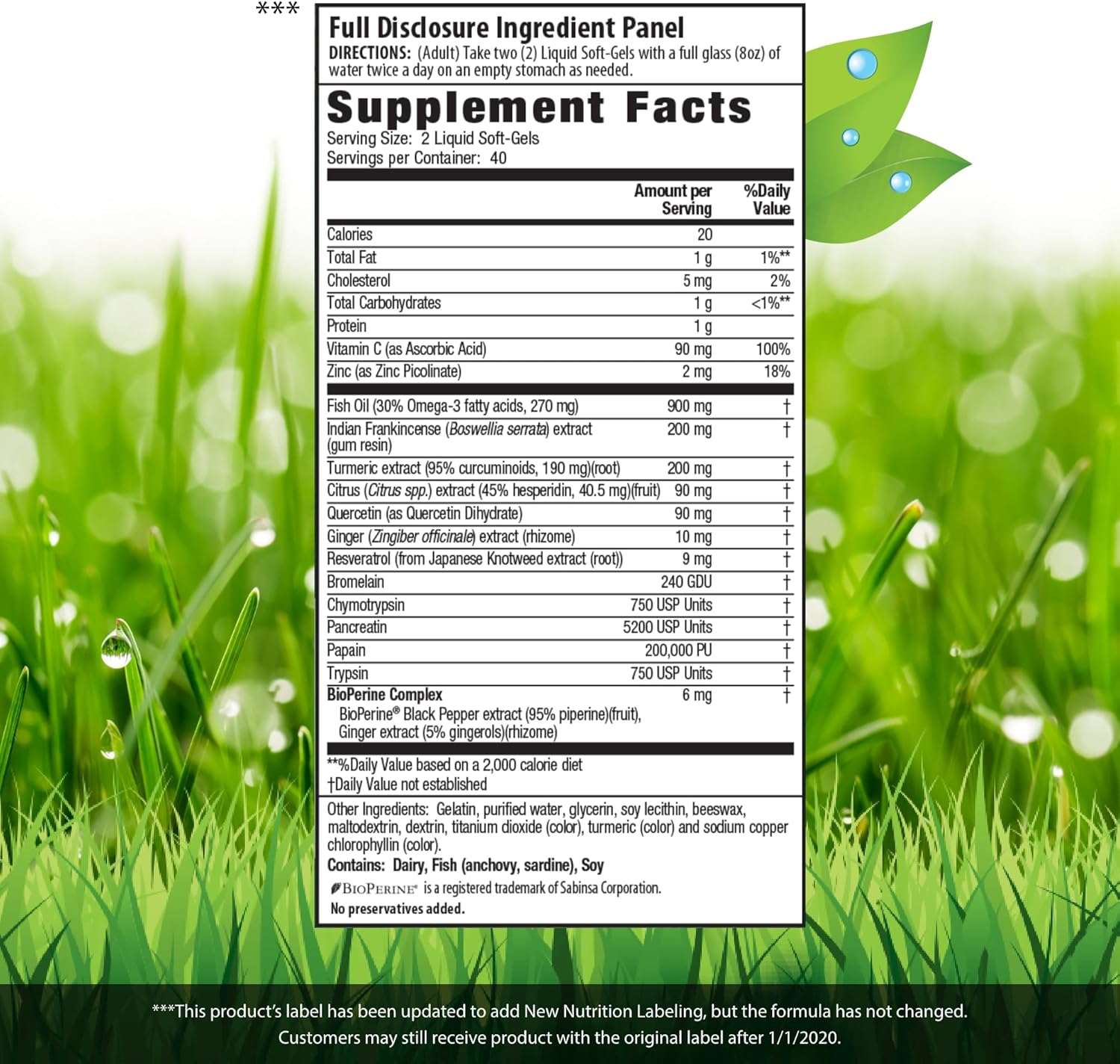Irwin Naturals Inflamma-Less, Promotes Comfort, Mobility & Flexibility, 80 Liquid Softgels - Nirvana Guru
