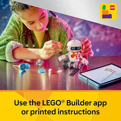 LEGO Creator 3 in 1 Space Robot Toy - Building Toy Kit for Kids with 3 Options, Robot, Spaceship, or Dog - 8 Year Old Boy & Girl Birthday Gifts - 31164 nirvanaguru
