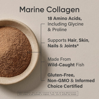 Sports Research Marine Collagen Peptides Powder - Sourced from Wild-Caught Fish, Pescatarian Friendly, Keto Certified & Non-GMO Verified - Easy to Mix in Water or Juice! (34 Servings) - Nirvana Guru