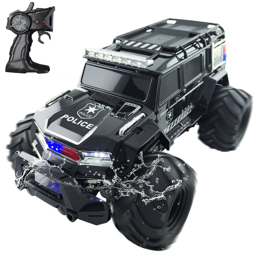 Threeking 1:16 Waterproof Monster Truck Toys RC Cars Amphibious Remote Control Car Trucks 4WD All Terrain Off-Road Pickup Toy for 6 7 8 9 10 11 12 Year Old Boys Girls Kids Gifts Presents Nirvana Guru
