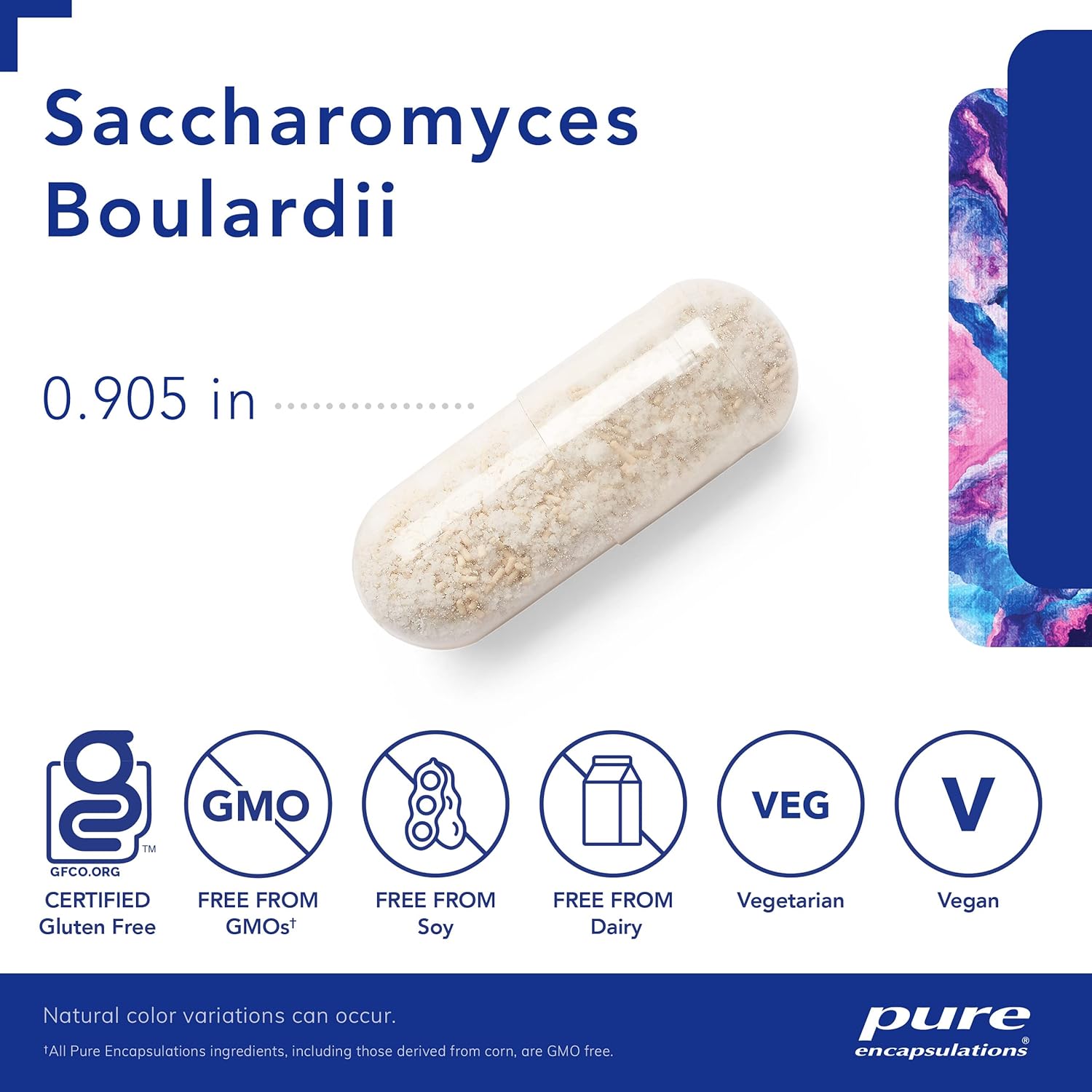 Pure Encapsulations Saccharomyces Boulardii | Natural Probiotic to Balance Intestinal Flora | 60 Capsules - Nirvana Guru