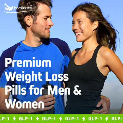 Herbtonics GLP-1 Support Supplement – Apple Cider Vinegar Capsules & Keto BHB | Keto Diet Pills for Women & Men | Supports Appetite & Metabolic Function | 60 Keto ACV Capsules - Nirvana Guru