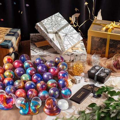 JOYIN Slime Party Favors, 24 Pack Galaxy Slime Ball - Stretchy, Non-Sticky, Mess-Free, Stress Relief, and Safe - Toys for Girls and Boys - Classroom Reward, Party Supplies nirvanaguru