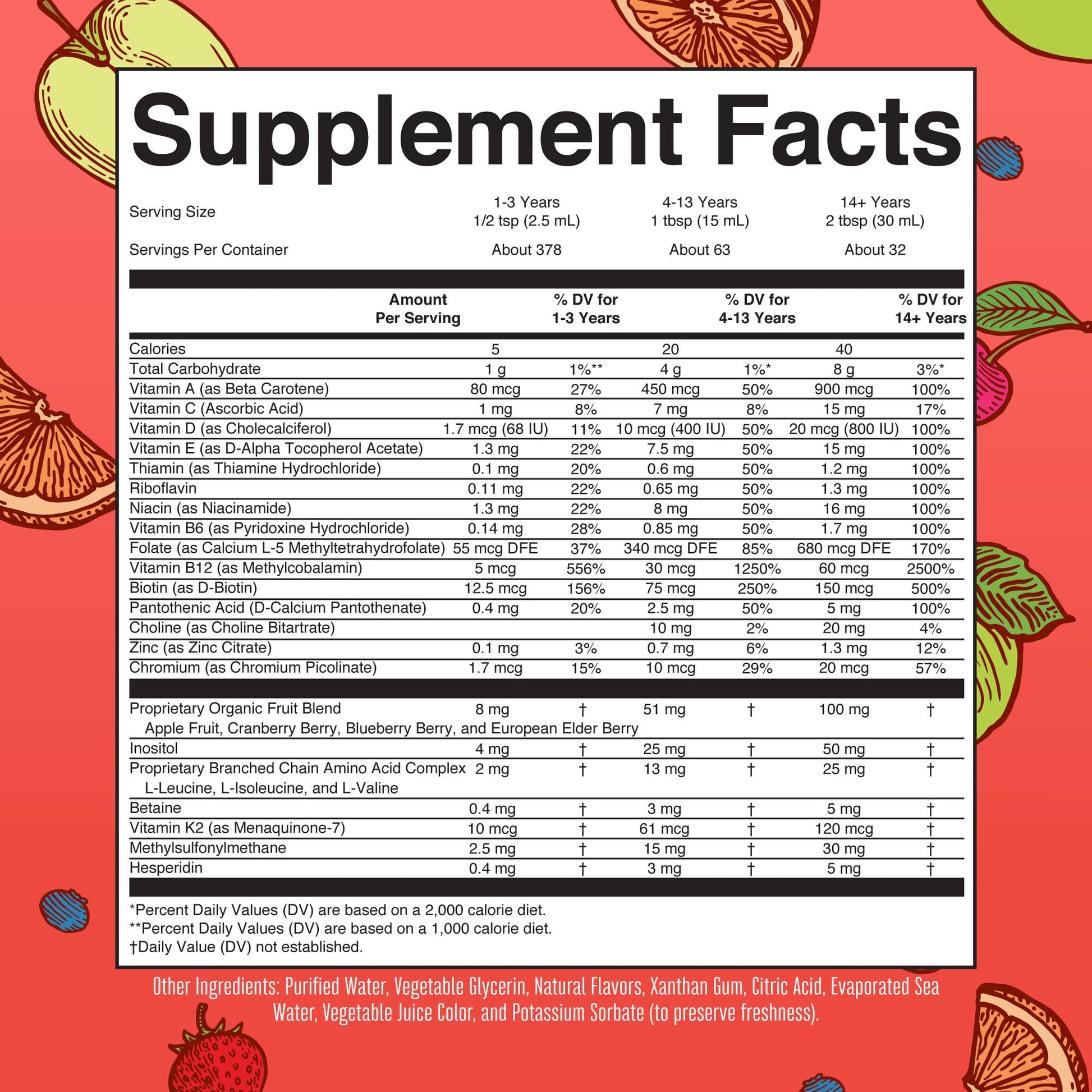 MaryRuth's Liquid Morning Multivitamin Essentials+ | Vitamin A C D E B6 B12 Biotin Zinc | Mens Womens Multivitamin | Immune Support | Beauty | Sugar Free | Vitamins for Ages 1+ | Vegan | 32 Fl Oz - Nirvana Guru