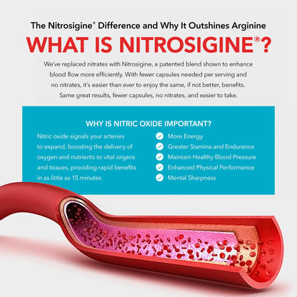 Juvenon BloodFlow-7 Nitric Oxide Supplement with Nitrosigine Nirvana Guru