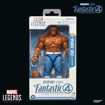 Marvel Legends Series The Thing, The Fantastic Four: First Steps Ben Grimm Movie Collectible 6 Inch Action Figure Toy nirvanaguru