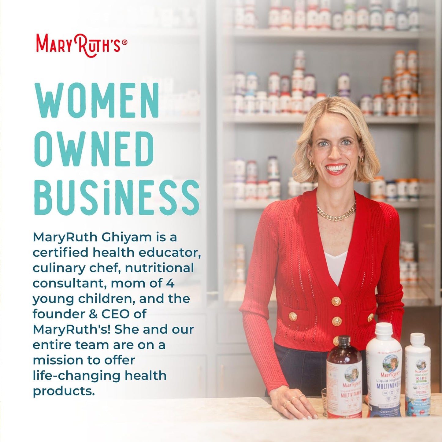 MaryRuth's Chlorophyll Liquid Drops | Clean Label Project Certified® | Vegan | Non-Diluted Liquid Chlorophyll| Mulberry Derived Supplement for Ages 14+ | Non-GMO | Delicious Minty Flavor | 2 Fl Oz - Nirvana Guru