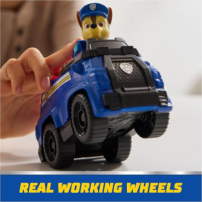 PAW Patrol, Chase’s Patrol Cruiser, Toy Car with Collectible Action Figure, Sustainably Minded Kids Toys for Boys & Girls Ages 3 and Up nirvanaguru