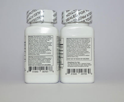 Endurance & Energy Combo - (Strength Enhancement) - Winn-50, VAR 10-180 Capsules - 1 Month Supply - 2 Bottles Nirvana Guru
