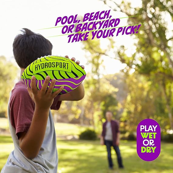 Water Football for Pool, Beach, Lake - Waterproof Pools Toys for Kids Ages 8-12 - Boys Gift - Swimming Balls Sports - Family Games - Teens Boys & Adults Fun - Outdoor Accessories - Birthday Gifts nirvanaguru