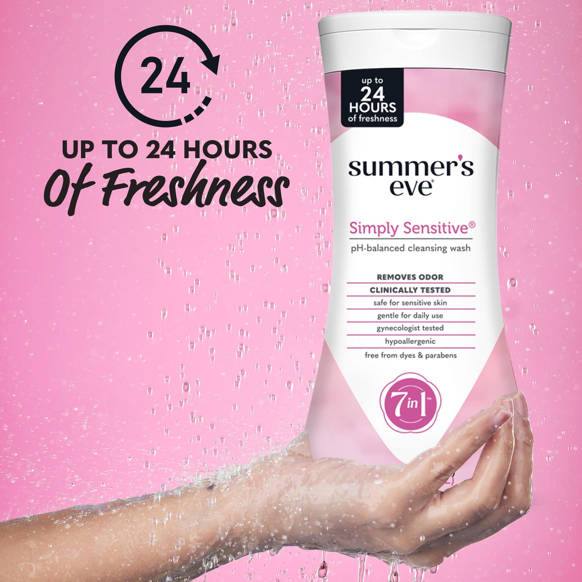 Summer's Eve, Ultimate Odor Control, Feminine Body Wash with Boric Acid, Removes Odor, Feminine Wash with pH Balance, 15 Fl Oz Nirvana Guru