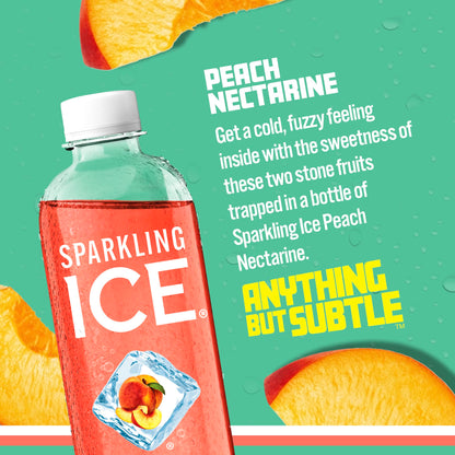 Sparkling Ice, Black Raspberry Sparkling Water, Zero Sugar Flavored Water, with Vitamins and Antioxidants, Low Calorie Beverage, 17 fl oz Bottles (Pack of 12) - Nirvana Guru