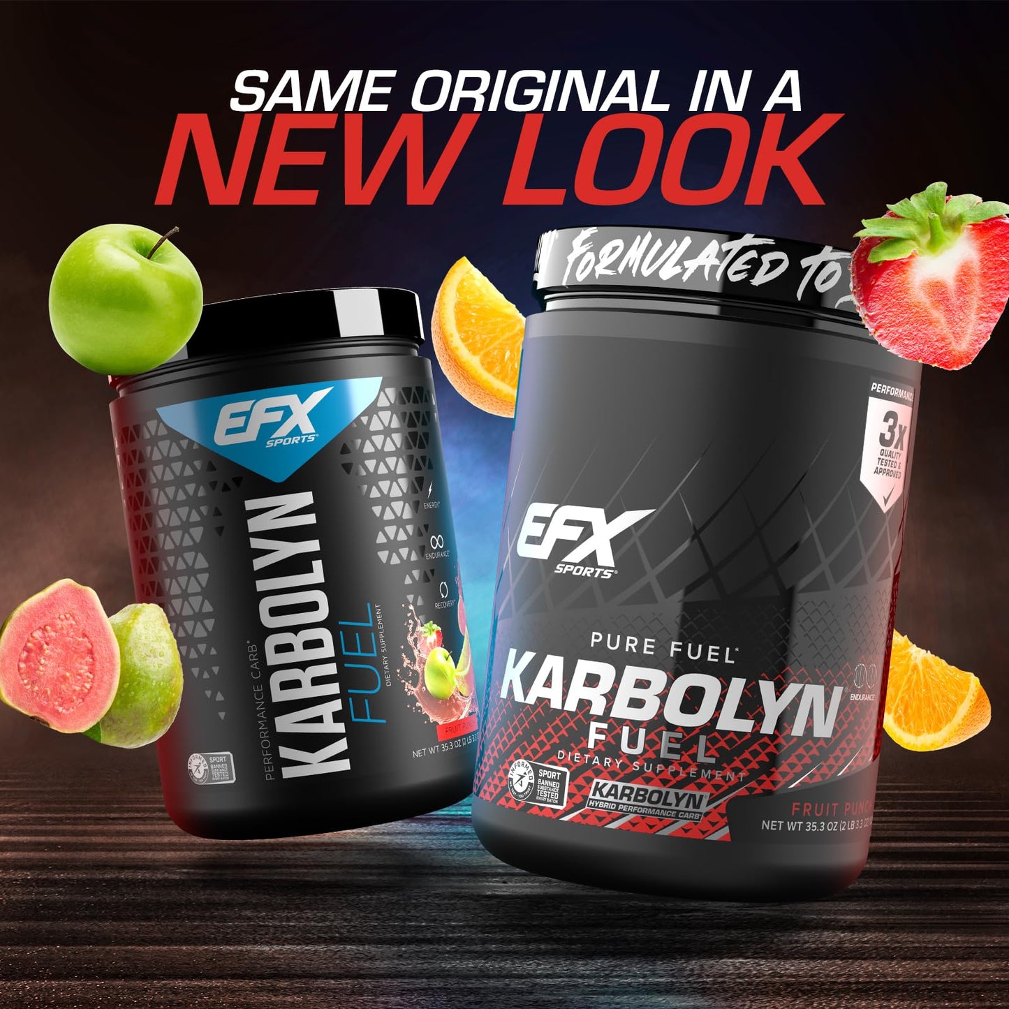 EFX Sports Karbolyn Fuel | Fast-Absorbing Carbohydrate Powder | Carb Load, Sustained Energy, Quick Recovery | Stimulant Free | 39 Servings (Neutral) Nirvana Guru