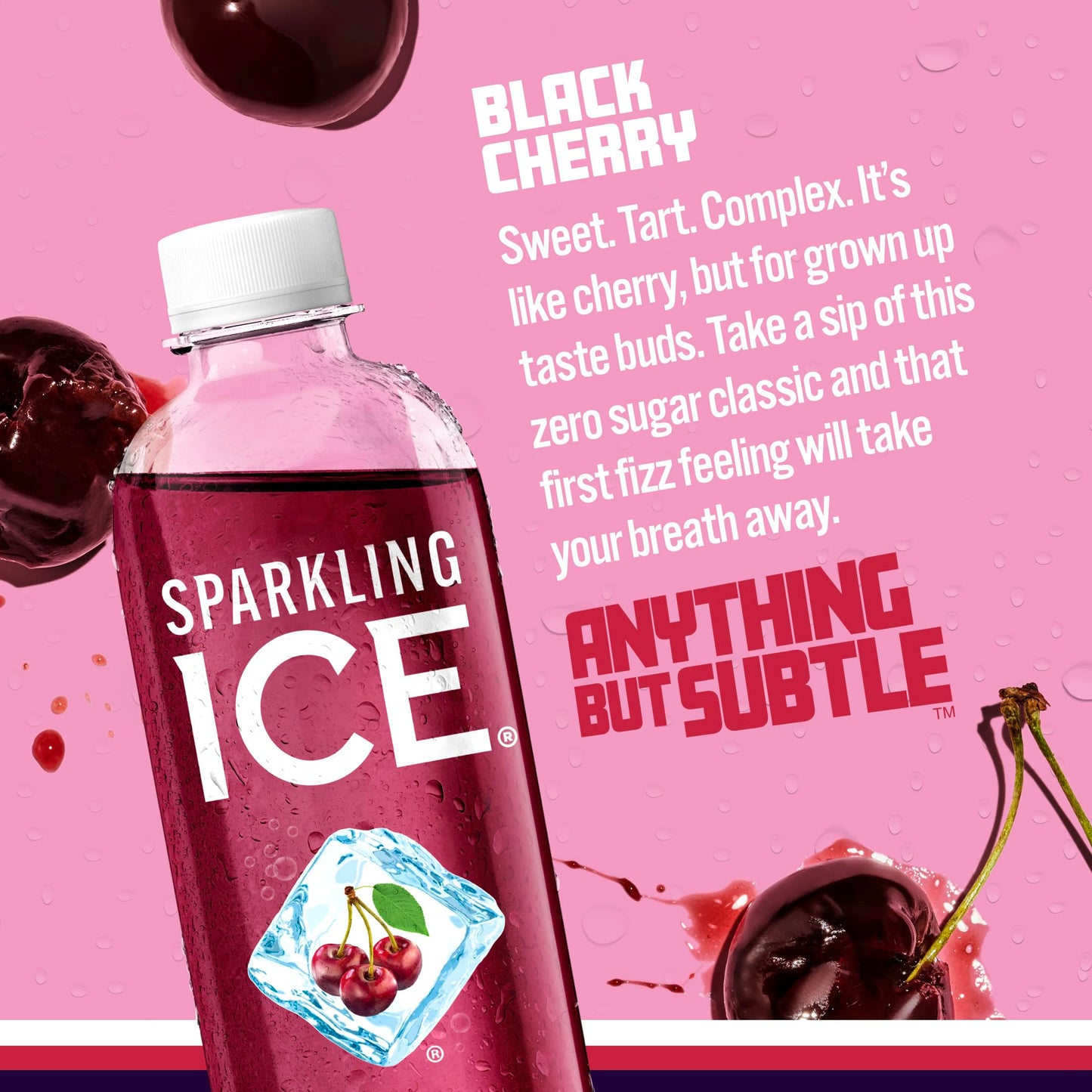 Sparkling Ice, Black Raspberry Sparkling Water, Zero Sugar Flavored Water, with Vitamins and Antioxidants, Low Calorie Beverage, 17 fl oz Bottles (Pack of 12) - Nirvana Guru