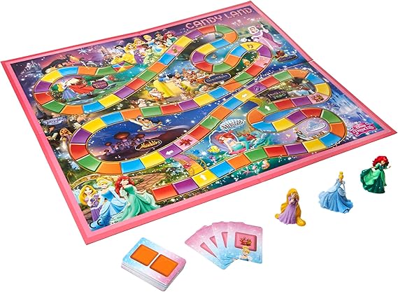 Hasbro Gaming Candy Land Disney Princess Edition Board Game, Preschool Games for 2 to 3 Players, Family Games for Kids Ages 3 and Up (Amazon Exclusive) nirvanaguru