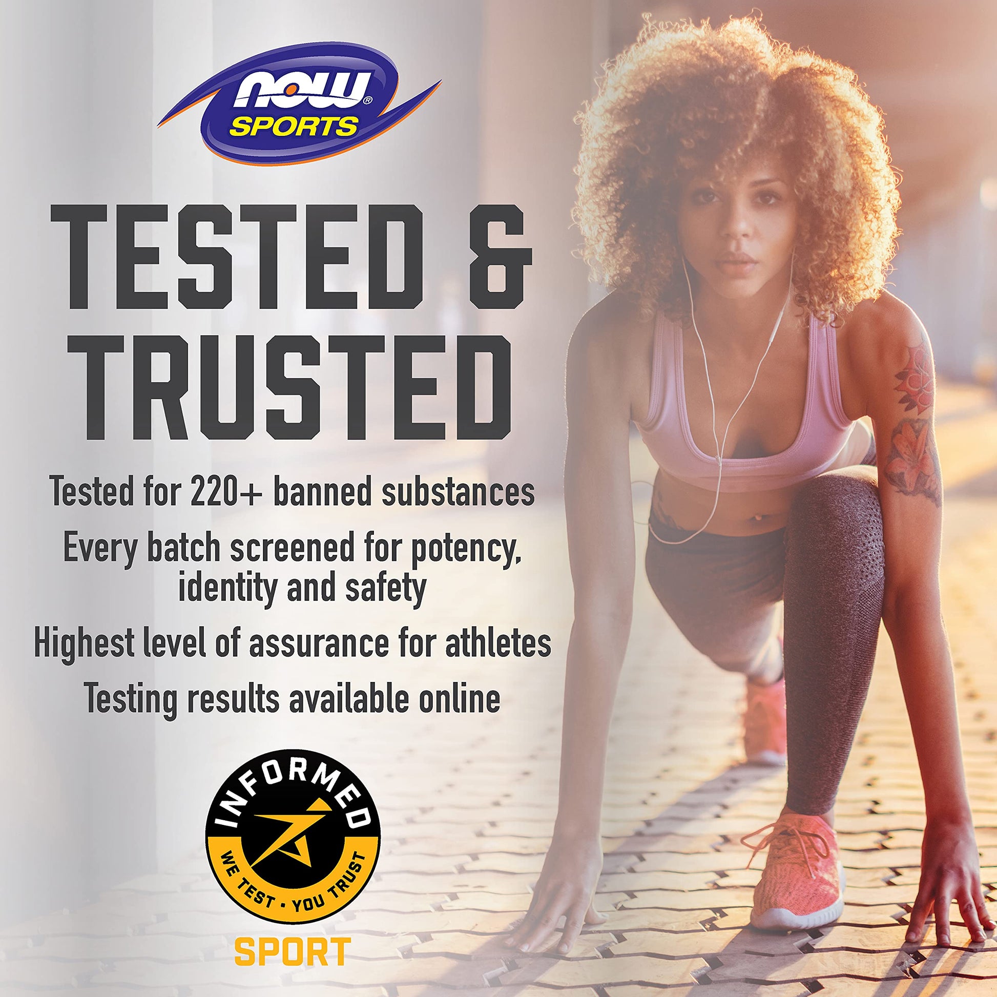 NOW Foods Sports Nutrition, BCAA Blast Powder, 5 g BCAA, 100 mg Caffeine, Tropical Punch, 600-Grams - Nirvana Guru