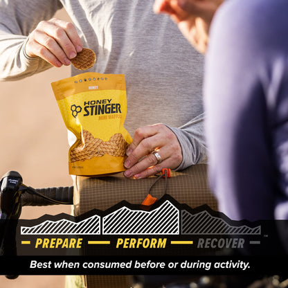 Honey Stinger Organic Honey Waffle Energy Stroopwafel for Exercise, Endurance and Performance Sports Nutrition for Home & Gym, Pre and Post Workout Box of 16 Waffles, 16.96 Ounce (Pack of 16)
