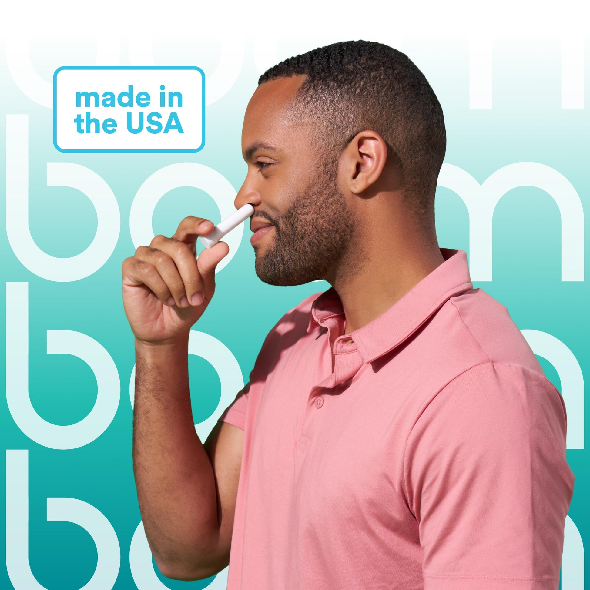 BoomBoom Nasal Stick | Vapor Flow Technology | Cool Refreshing Sensation | Natural Mood Boost | Simple Ingredients | Essential Oils + Menthol Inhaler (Mint, Wintermint, Tropical, Lavender) Nirvana Guru