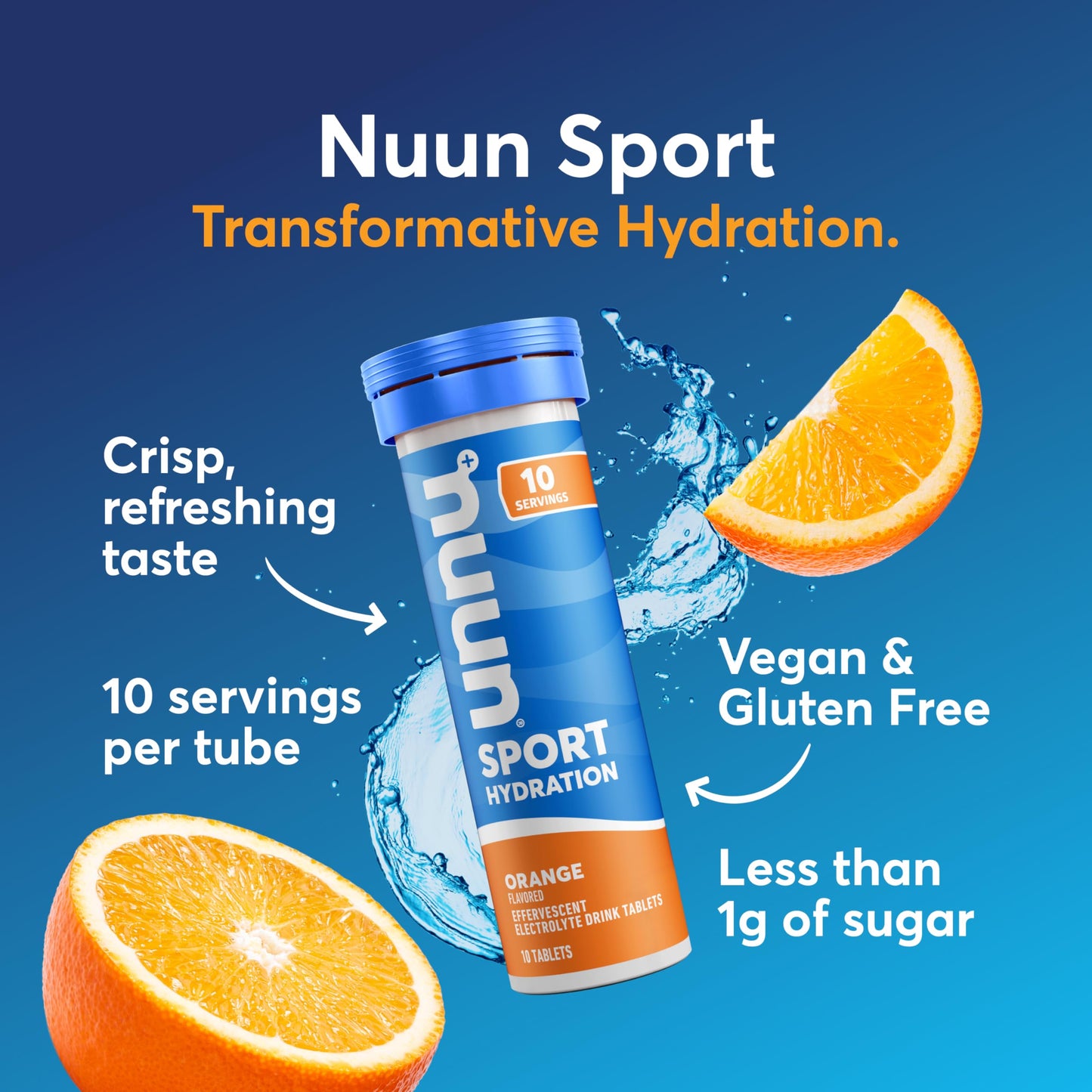 Nuun Sport Electrolyte Tablets with Magnesium, Calcium, Potassium, Chloride & Sodium, Gluten Free & Vegan, Strawberry Lemonade, 4 Pack (40 Servings Total)