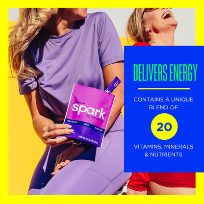 AdvoCare Spark Vitamin & Amino Acid Supplement - Focus & Energy Drink Powder Mix with Vitamin A, B-6, C & E - Also Includes L-Carnitine & L-Tyrosine - Fruit Punch - 10.5 oz Nirvana Guru