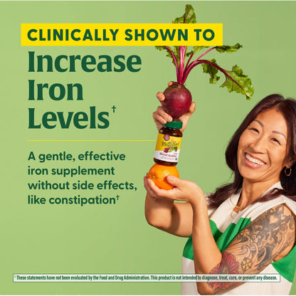 MegaFood Blood Builder Iron Supplement Clinically Shown to Increase Iron Levels Without Side Effects, Vegan Supplement For Women with Vitamin C, Vitamin B12 & Folic Acid, 90 Tablets - Nirvana Guru