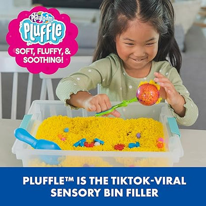 Educational Insights Pluffle® Mini 8-Pack - Sensory Bin Foam Set, No Mess Alternative to Sand Toys & Slime for Toddlers, Fun Sensory Table Filler for Home or Classroom, Gift for Kids Ages 3+ nirvanaguru