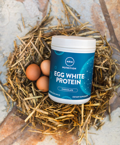 MRM Nutrition Egg White Protein | Vanilla Flavored | 23g Fat-Free Protein | with Digestive enzymes | Highest Biological Value | Clinically Tested | 20 Servings - Nirvana Guru