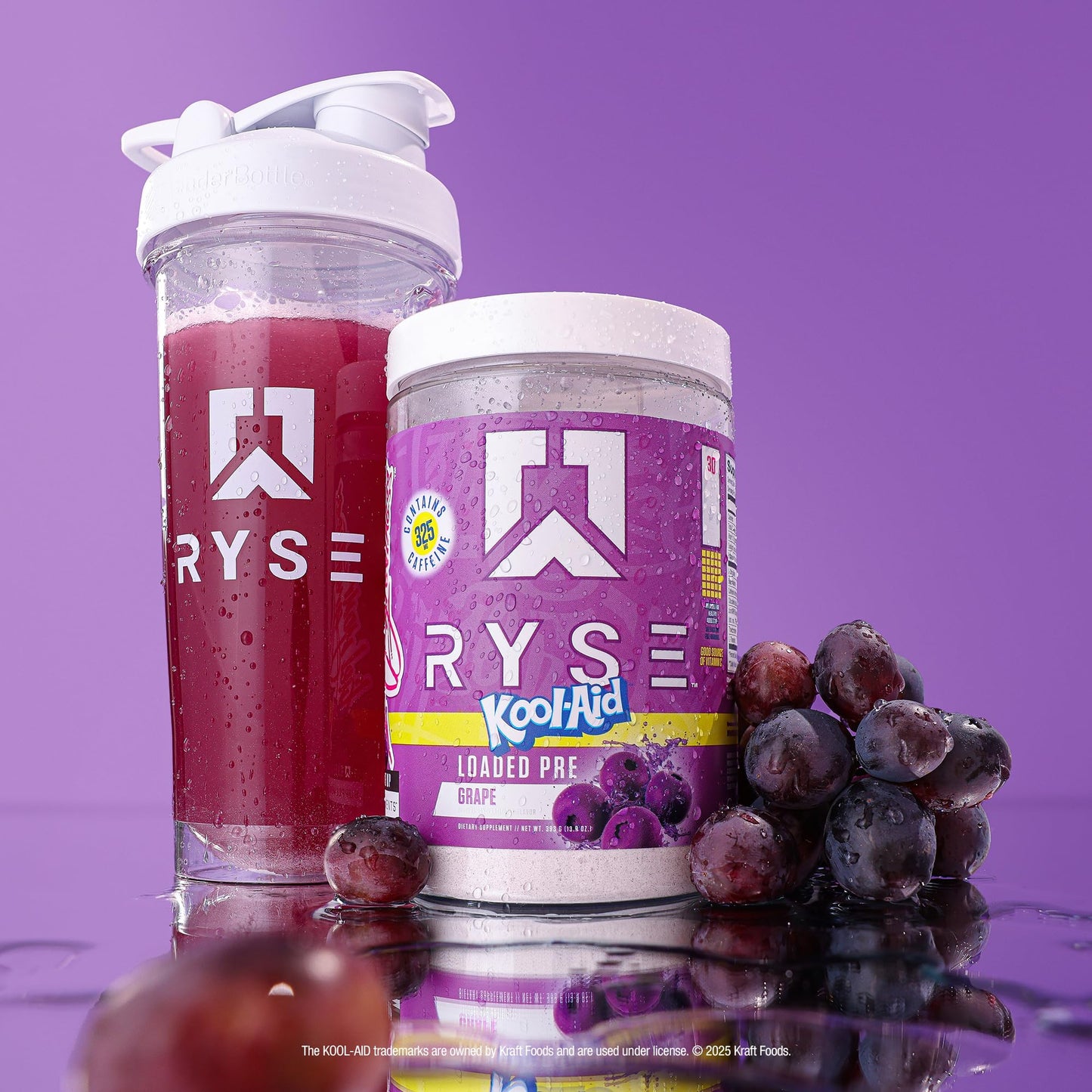 RYSE Loaded Pre Workout Powder - Ring Pop Cherry - Daily Pre-Workout for Men & Women with 325mg Caffeine, Beta Alanine, and Citrulline for Pump, Focus, and Energy - 30 Servings Nirvana Guru