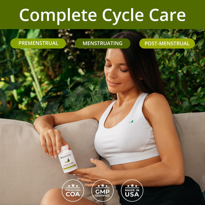 BIOptimizers - Cycle Support - Period Support Supplement for Women - Bloating and Cramping Menstrual Relief - 90 Capsules Nirvana Guru